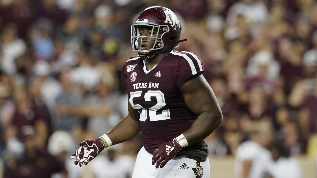 Ravens draft Texas A&M's Justin Madubuike in third round