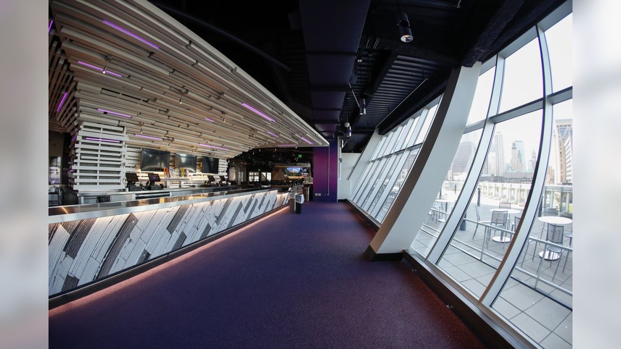 U.S. Bank Stadium Photos: Mystic Lake's Club Purple