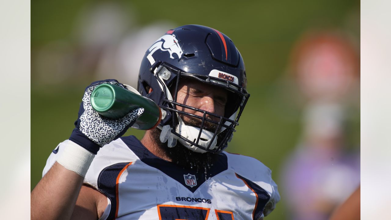 Minnesota Vikings guard Austin Schlottmann (65) looks on during an NFL  pre-season football game against the Seattle Seahawks, Thursday, Aug. 10,  2023 in Seattle. (AP Photo/Ben VanHouten Stock Photo - Alamy