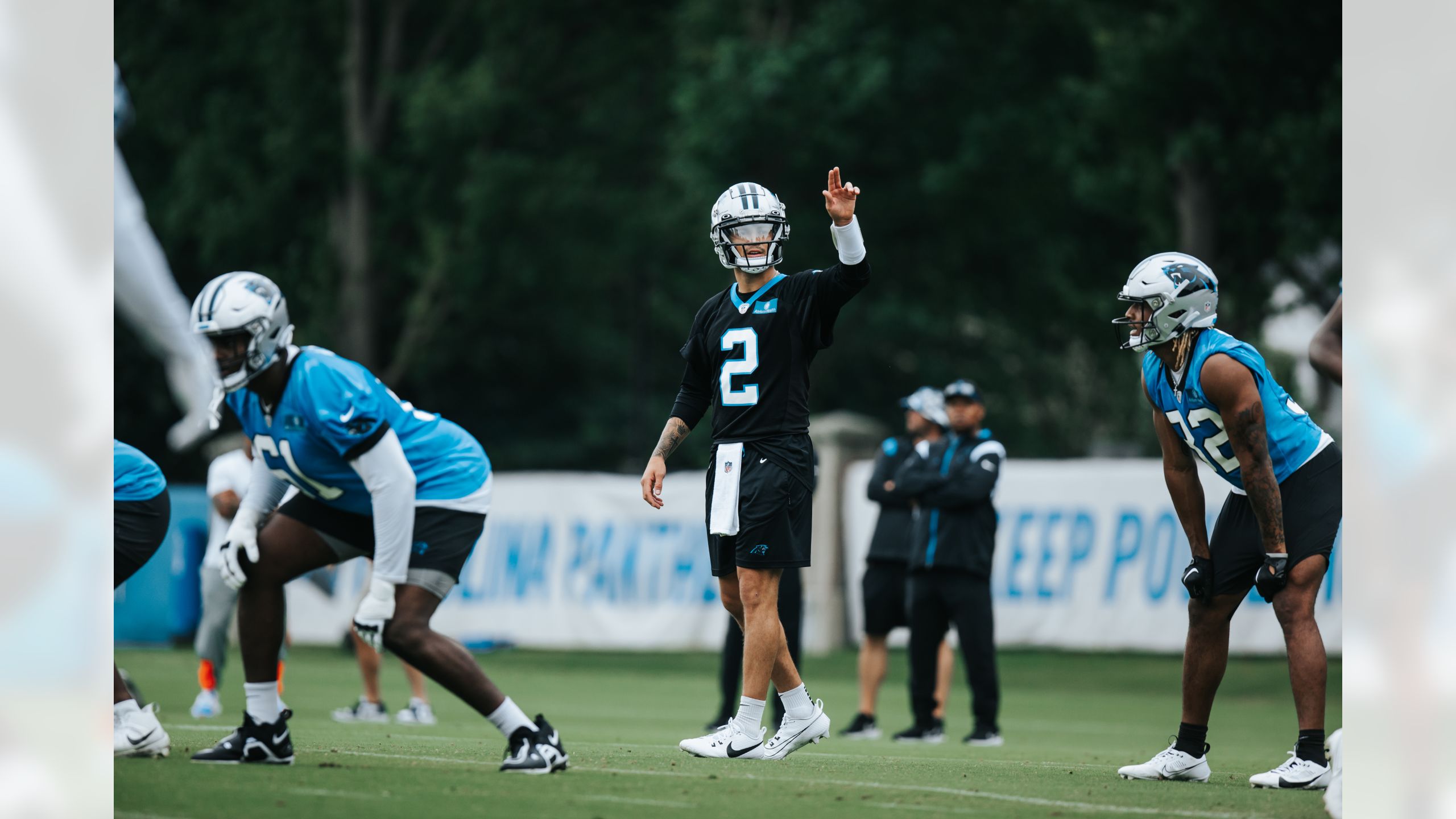 These QB Practice Jerseys Are Clean : r/panthers