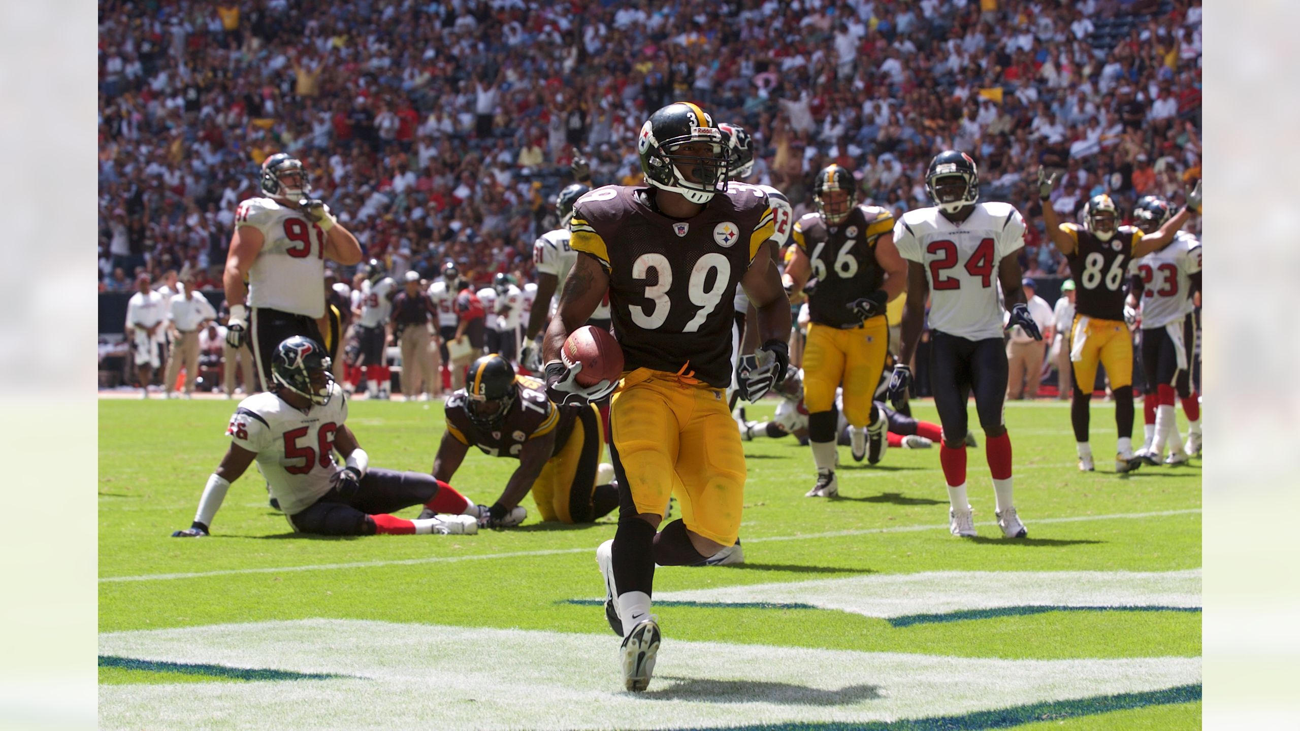 Former UNC RB Willie Parker To Enter Pittsburgh Steelers Hall Of Honor Sunday