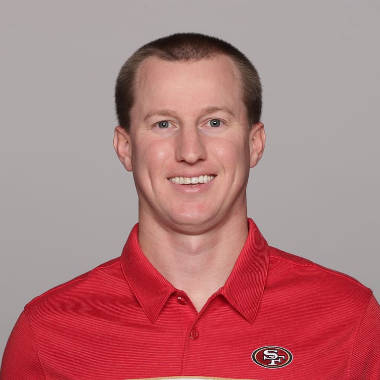 This is a 2021 photo of Bobby Slowik of the San Francisco 49ers NFL football team. This image reflects the 2021 active roster as of Monday, February 23, 2021 when this image was taken. (AP Photo)