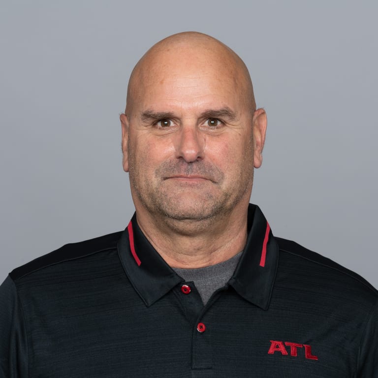 Headshot image of Atlanta Falcons Secondary Coach John Hoke