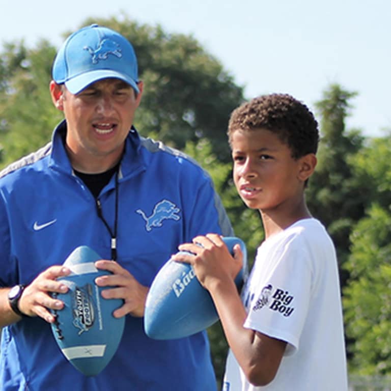 Detroit Lions Football Education - Coach of the Week