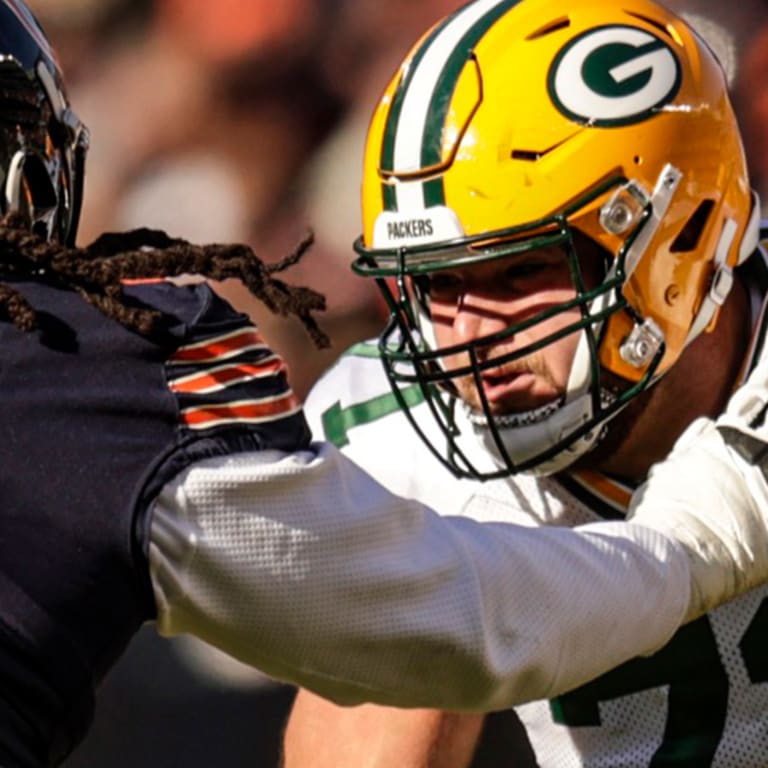 DETROIT, MI - NOVEMBER 06: Green Bay Packers C Josh Myers (71