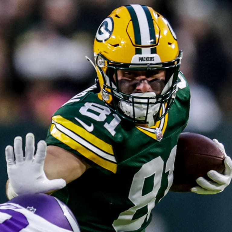 Duece Watts of the Green Bay Packers in action in the second half