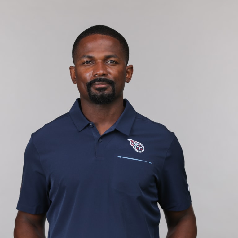NASHVILLE, TN - AUGUST 02, 2020 - The 2020 photo of Secondary coach Anthony Midget of the Tennessee Titans NFL football team. This image reflects the Tennessee Titans active roster as of August 2, 2020 when this image was taken. Photo By Donald Page/Tennessee Titans