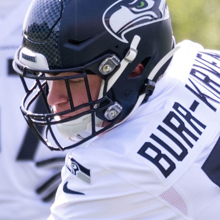 Seattle, WA, USA. 8th Sep, 2019. Seattle Seahawks linebacker Ben  Burr-Kirven (55) during a game between the Cincinnati Bengals and Seattle  Seahawks at CenturyLink Field in Seattle, WA. The Seahawks won 21-20.