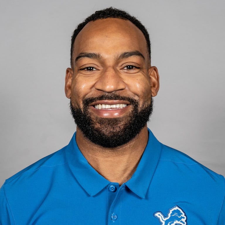 This is a 2021 photo of Aubrey Pleasant of the Detroit Lions NFL football team. This image reflects the active staff as of February 1st 2021, when this image was taken. (AP Photo)