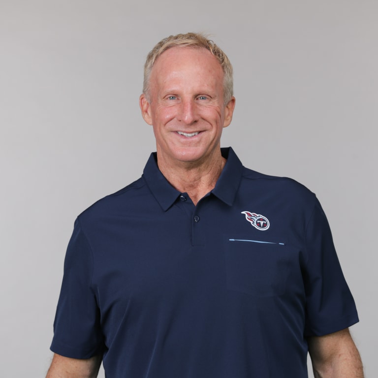 NASHVILLE, TN - AUGUST 02, 2020 - The 2020 photo of Inside Linebackers coach Jim Haslett of the Tennessee Titans NFL football team. This image reflects the Tennessee Titans active roster as of August 2, 2020 when this image was taken. Photo By Donald Page/Tennessee Titans