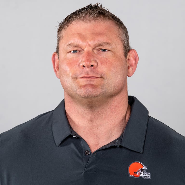 This is a 2021 photo of Scott Peters of the Cleveland Browns NFL football team. This image reflects the Cleveland Browns active roster as of April 14, 2021 when this image was taken.
