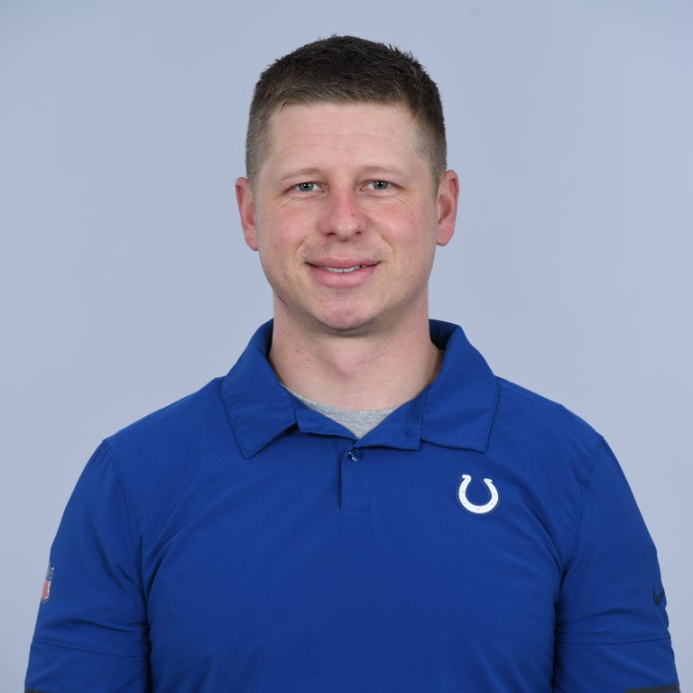 This is a 2021 photo of Joe Hastings of the Indianapolis Colts NFL football team. This image reflects the 2021 active roster as of 3/22/21 when this image was taken. (AP Photo)