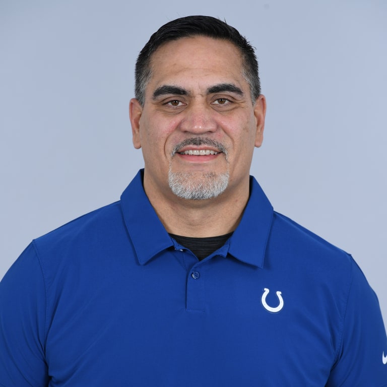 This is a 2021 photo of Kevin Mawae of the Indianapolis Colts NFL football team. This image reflects the 2021 active roster as of 3/22/21 when this image was taken. (AP Photo)