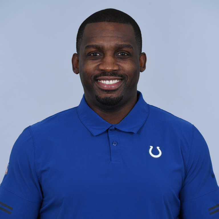 This is a 2021 photo of Scottie Montgomery of the Indianapolis Colts NFL football team. This image reflects the 2021 active roster as of 3/22/21 when this image was taken. (AP Photo)