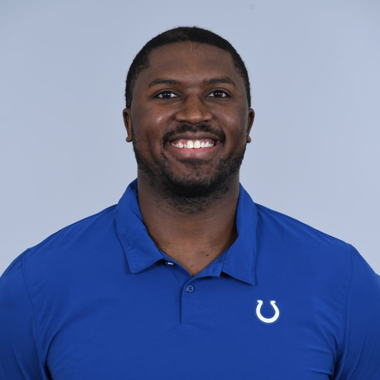 This is a 2021 photo of Jerrod Johnson of the Indianapolis Colts NFL football team. This image reflects the 2021 active roster as of 3/22/21 when this image was taken. (AP Photo)