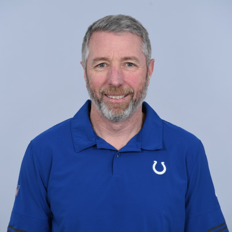 This is a 2021 photo of Chris Strausser of the Indianapolis Colts NFL football team. This image reflects the 2021 active roster as of 3/22/21 when this image was taken. (AP Photo)