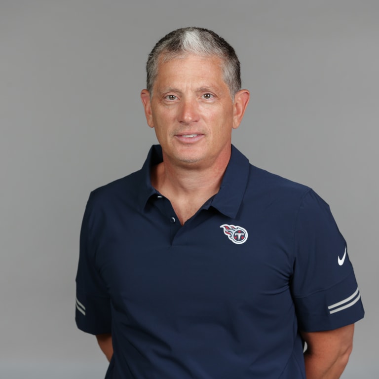 NASHVILLE, TN - JUNE 14, 2021 - The 2021 photo of Jim Schwartz of the Tennessee Titans NFL football team. This image reflects the Tennessee Titans active roster as of June 14, 2021 when this image was taken. Photo By Donald Page/Tennessee Titans