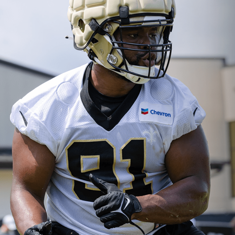 New Orleans Saints defensive end Jabari Zuniga (69) during an NFL