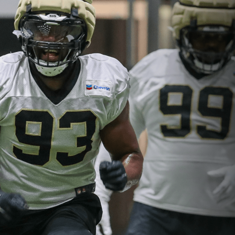 New Orleans Saints defensive tackle Nathan Shepherd has unique football  journey