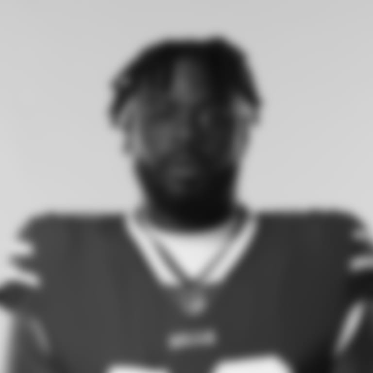 Shaq Lawson (90) at Buffalo Bills Media Day, June 12, 2023.