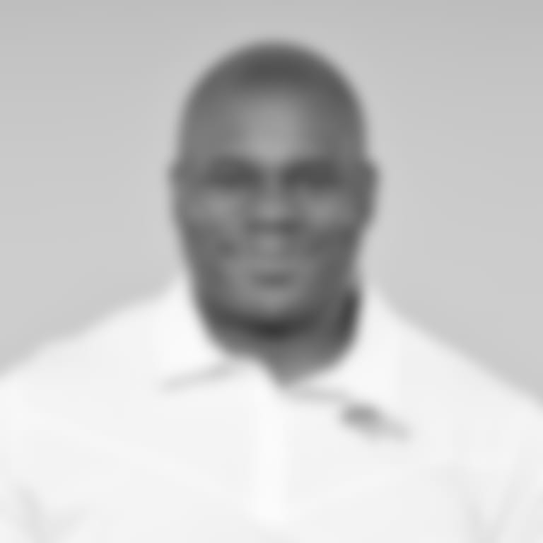 This is a 2023 photo of Lou Ayeni of the Denver Broncos NFL football team.  This image reflects the Denver Broncos active roster as of June 12, 2023 when this image was taken.  (AP Photo)