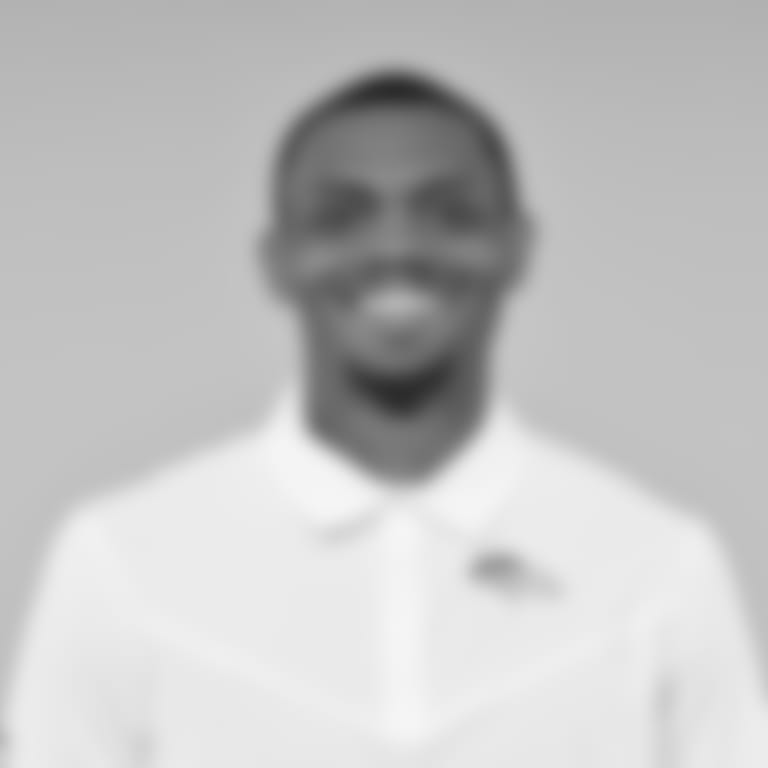 This is a 2023 photo of Favian Upshaw of the Denver Broncos NFL football team.  This image reflects the Denver Broncos active roster as of June 12, 2023 when this image was taken.  (AP Photo)