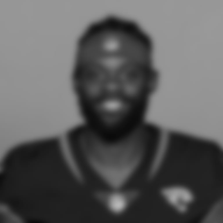 This is a 2022 photo of Ayo Oyelola of the Jacksonville Jaguars NFL football team. This image reflects the Jacksonville Jaguars active roster as of Tuesday, May 24, 2022 when this image was taken.