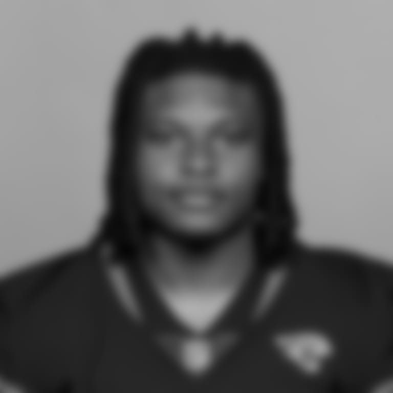 This is a 2022 photo of Jamir Jones of the Jacksonville Jaguars NFL football team. This image reflects the Jacksonville Jaguars active roster as of Monday, April 25, 2022 when this image was taken.