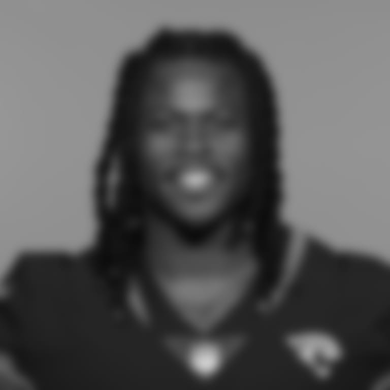 This is a 2021 photo of Dare Ogunbowale of the Jacksonville Jaguars NFL football team. This image reflects the Jacksonville Jaguars active roster as of Wednesday, June 9, 2021 when this image was taken. (AP Photo)