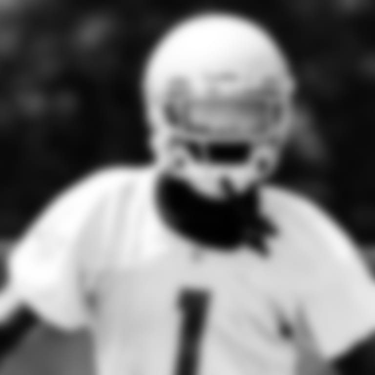 Detroit Lions cornerback Cameron Sutton (1) during OTAs at the Lions Training Facility in Allen Park, MI on June 2, 2023. (Jeff Nguyen/Detroit Lions)