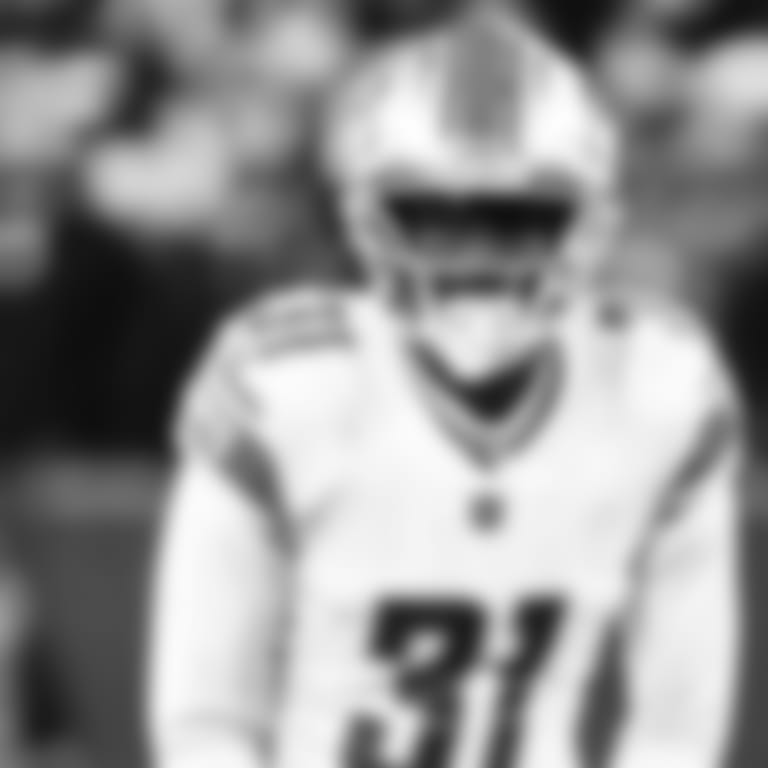 Detroit Lions safety Kerby Joseph (31) during a NFL football game against the Green Bay Packers on Sunday, January 8, 2023 in Green Bay, WI. (Jeff Nguyen/Detroit Lions).