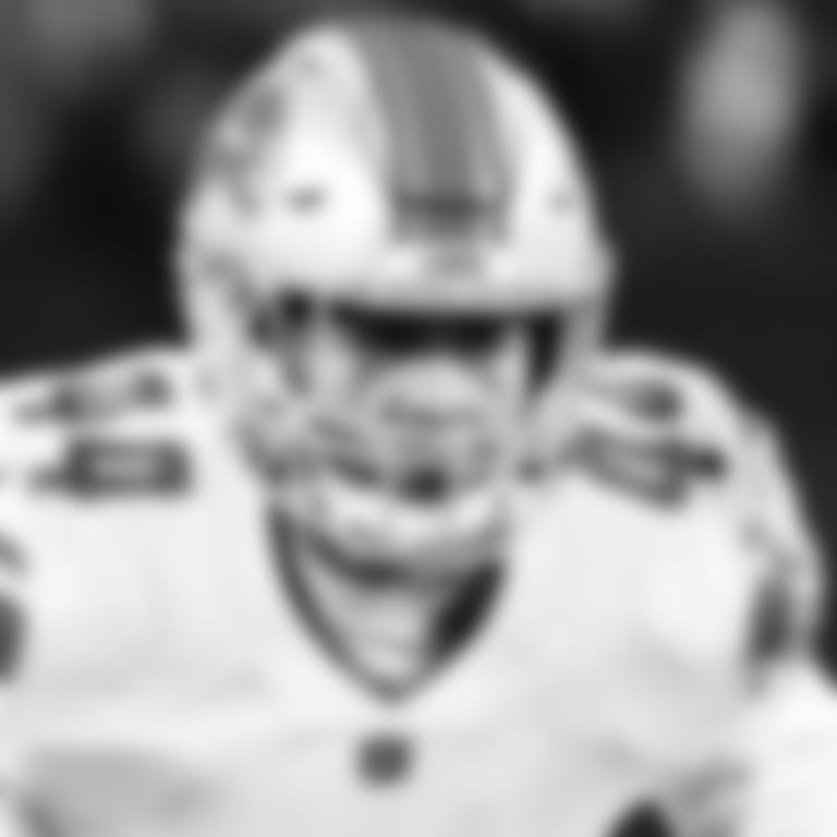 Detroit Lions linebacker Malcolm Rodriguez (44) during a NFL football game against the Green Bay Packers on Sunday, January 8, 2023 in Green Bay, WI. (Jeff Nguyen/Detroit Lions).
