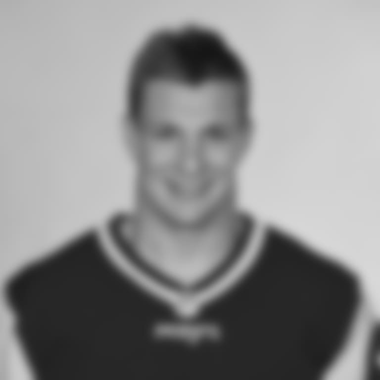 This is a 2016 photo of Rob Gronkowski of the New England Patriots NFL football team. This image reflects the New England Patriots active roster as of May 25, 2016 when this image was taken. (AP Photo)
