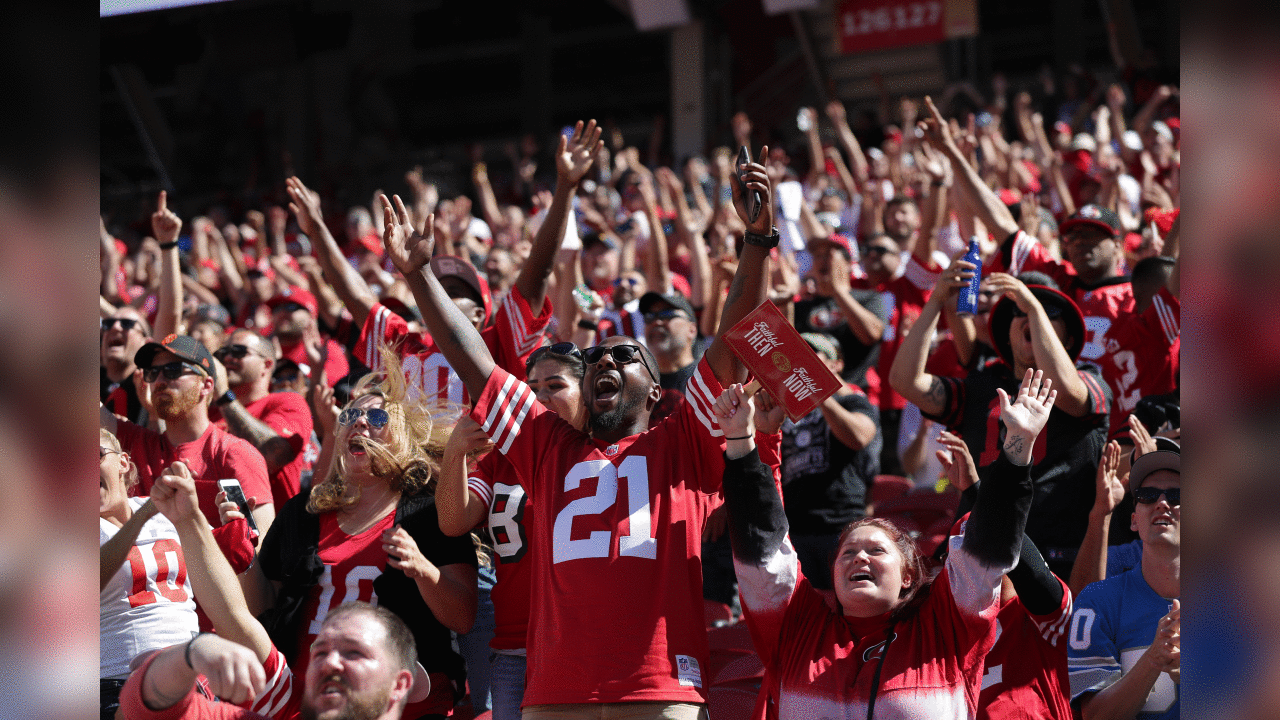 Top Fan Photos From 49ers Vs Lions Week 2