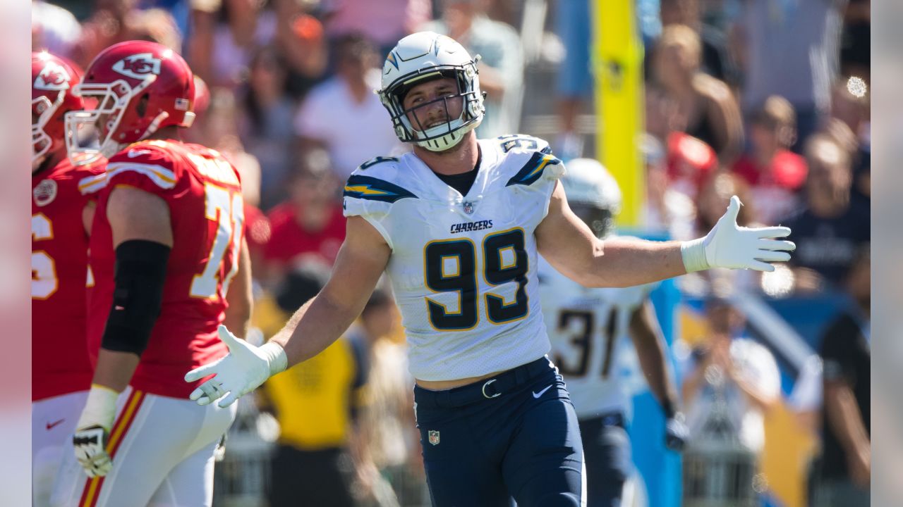 Kansas City Chiefs vs. the Los Angeles Chargers at StubHub Center on Sunday, Sept. 24, 2017. The Chiefs won 24-10.