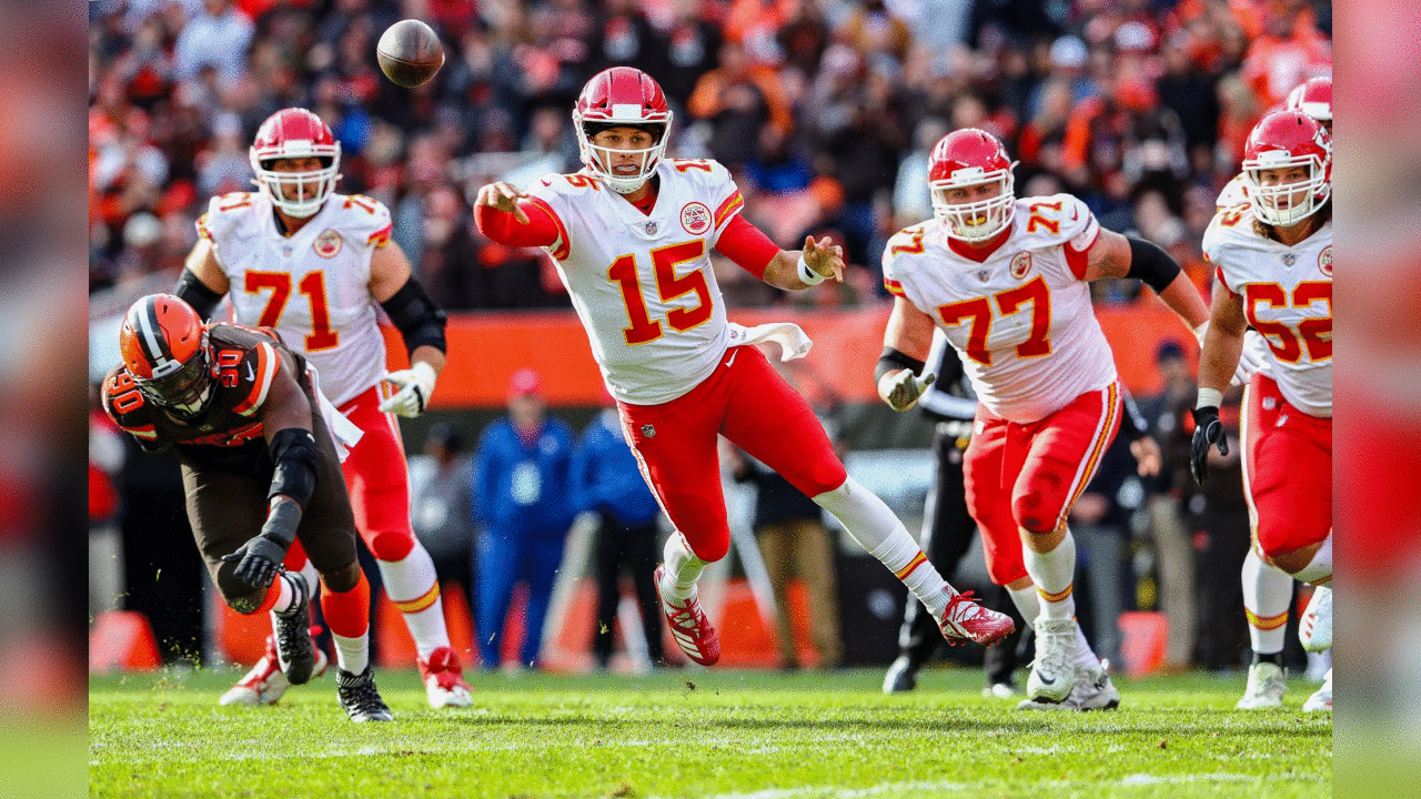 Kansas City Chiefs at Cleveland Brown at FirstEnergy Stadium on November 4, 2018
