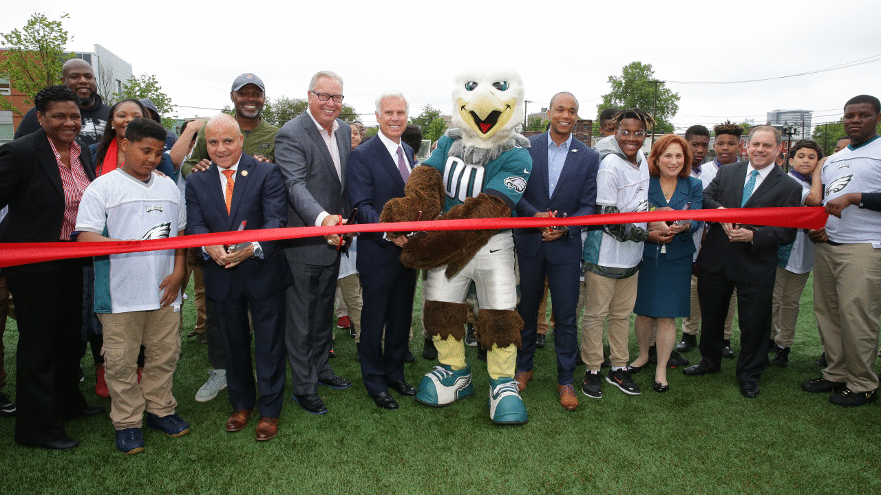 New turf field showcases 'our belief in the young residents of Camden'