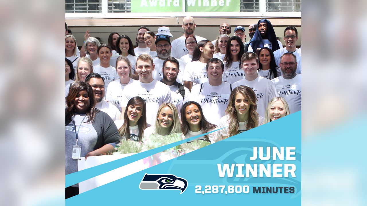 Seattle Seahawks - 2,287,600 Minutes