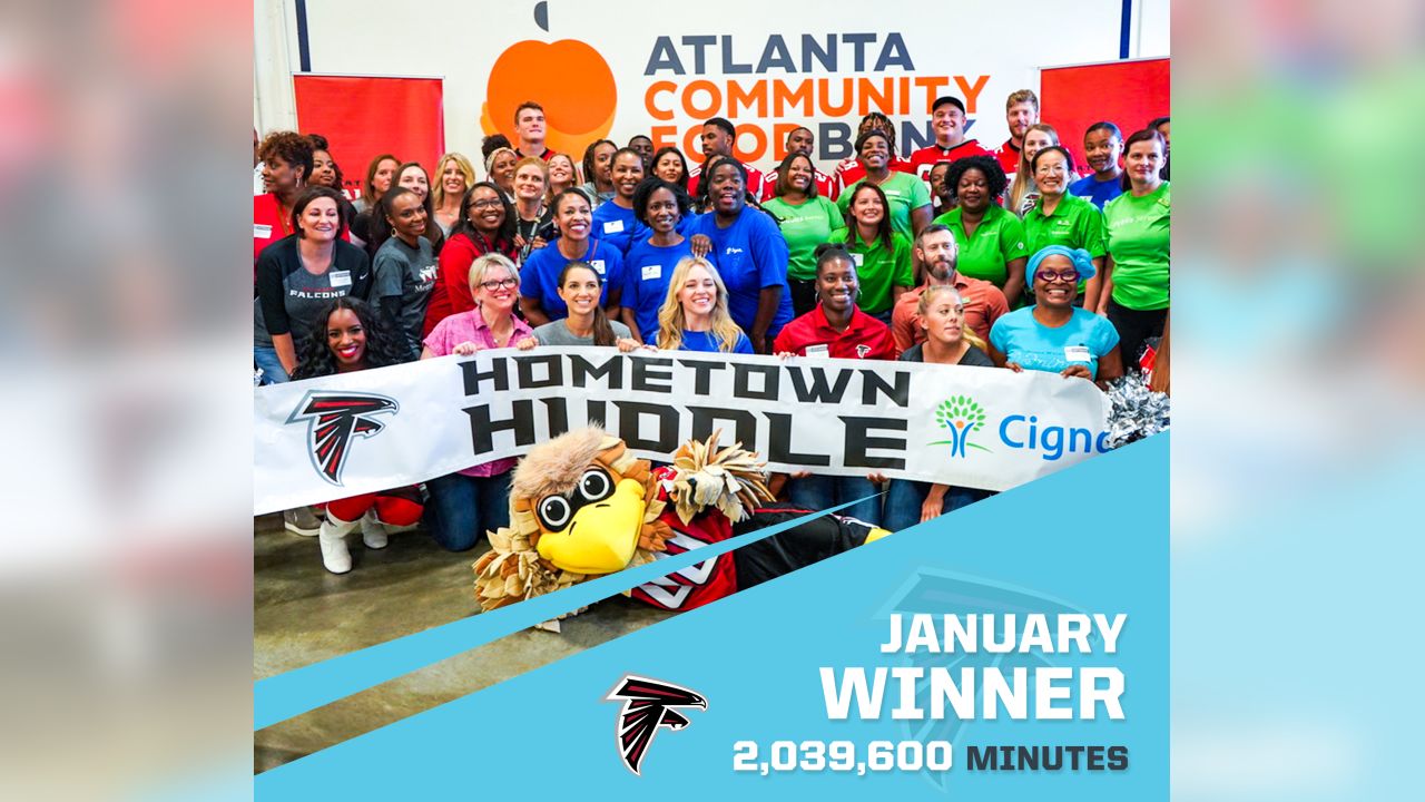 Atlanta Falcons - 2,039,600 Minutes