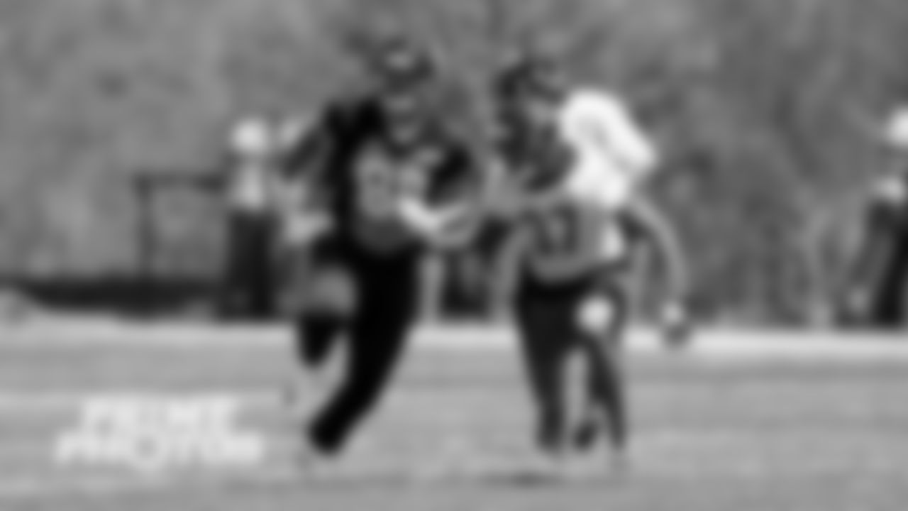 Chicago Bears played and coaches on the field for OTA's at Halas Hall, Wednesday, May 16, 2018, in Lake Forest, Illinois.