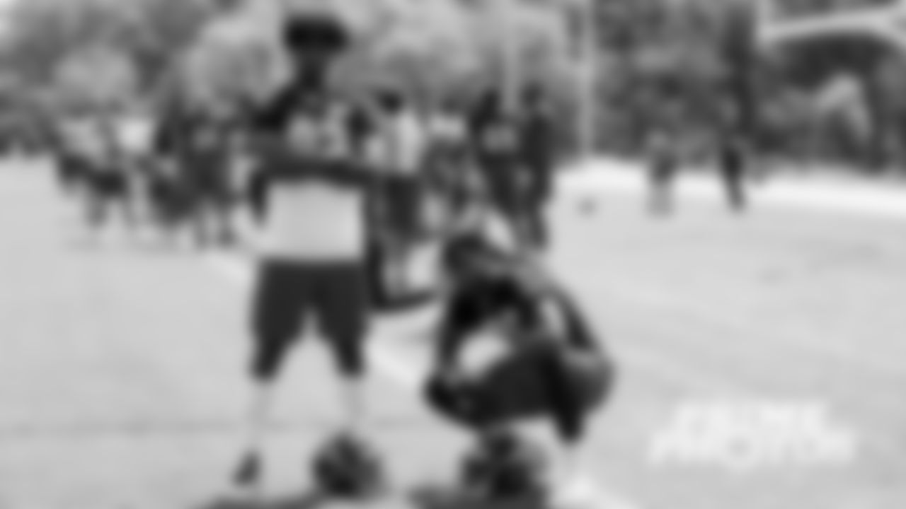 Chicago Bears played and coaches on the field for Mini Camp at Halas Hall, Thursday, June 7, 2018, in Lake Forest, Illinois.