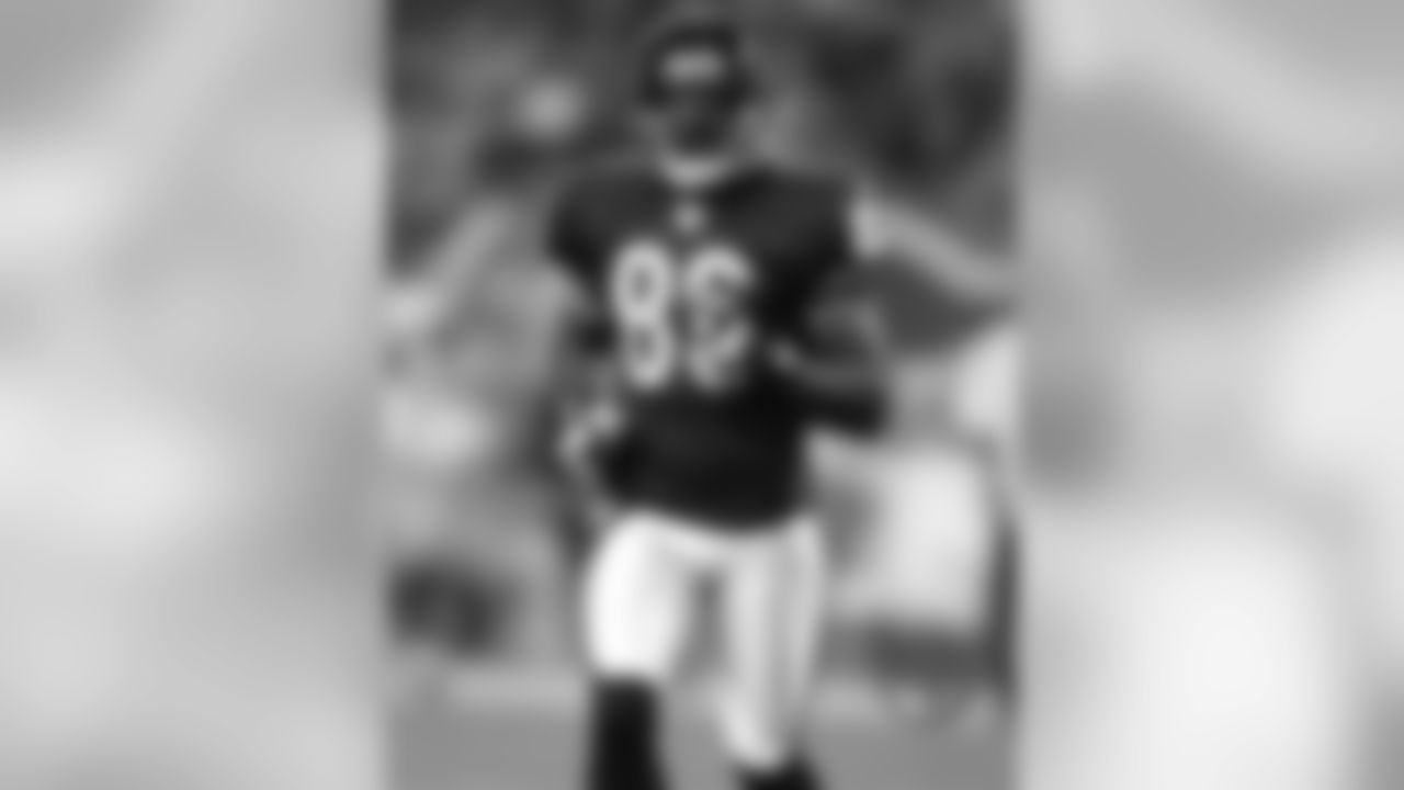 3. Booker goes deep - November 10, 2002. Marty Booker was a high school quarterback before becoming an NFL receiver, and he showed his arm strength in a game versus New England. Booker took an end-around handoff, but instead of running, he threw a strike to Marcus Robinson for a 44-yard touchdown.