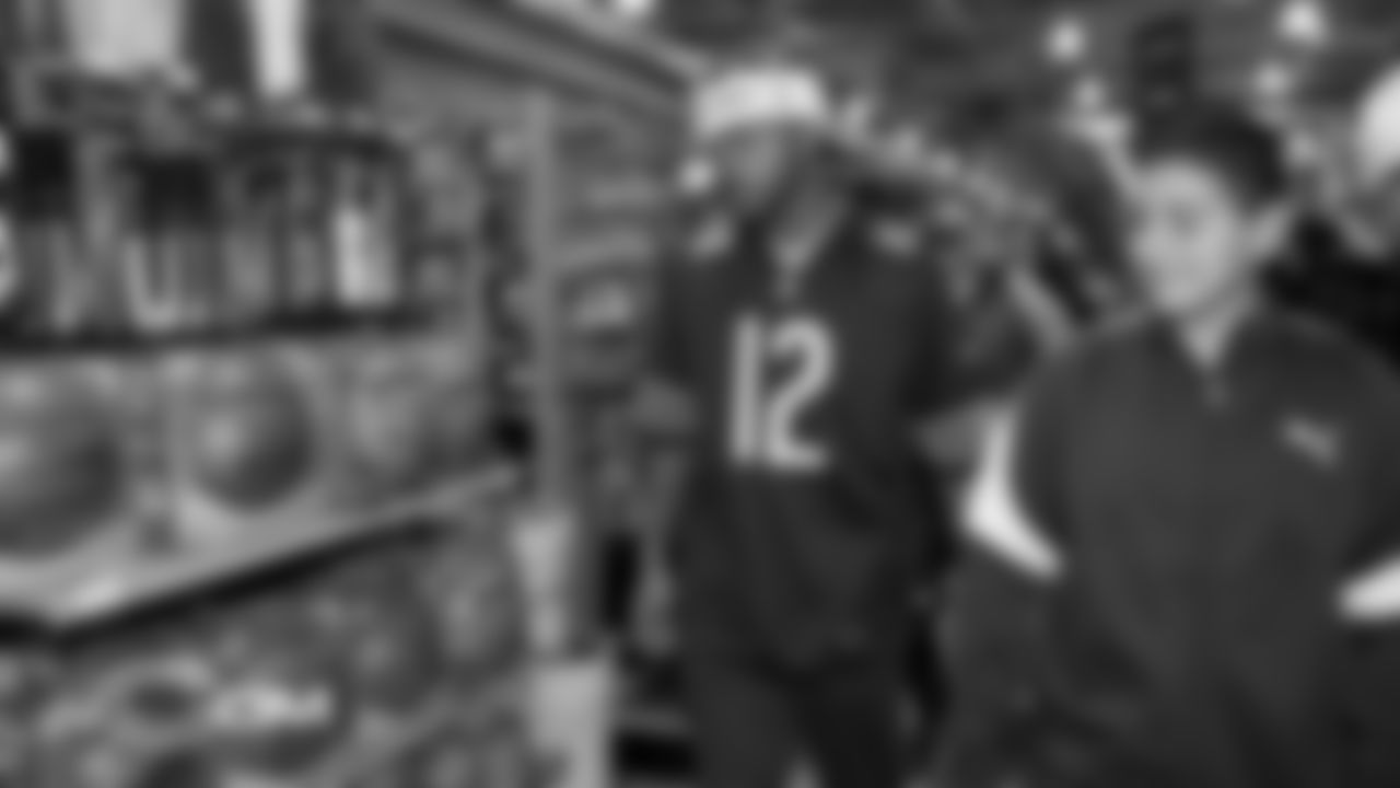 Chicago Bears wide receiver Allen Robinson II (12) host a shopping event for local youth, Tuesday, December 3, 2018, in Chicago, Illinois.