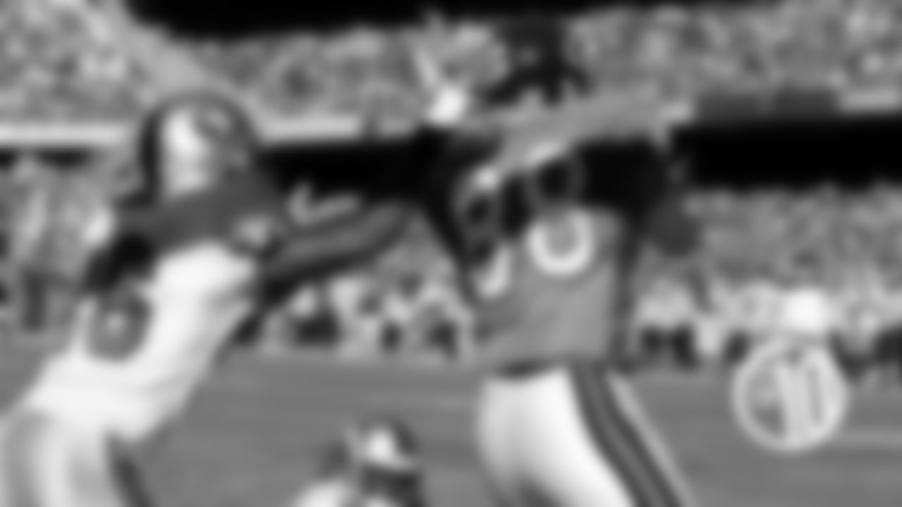 5. Desmond Clark catches six passes for 86 yards and two touchdowns in a in a 41-10 victory over the 49ers Oct. 29, 2006 at Soldier Field.