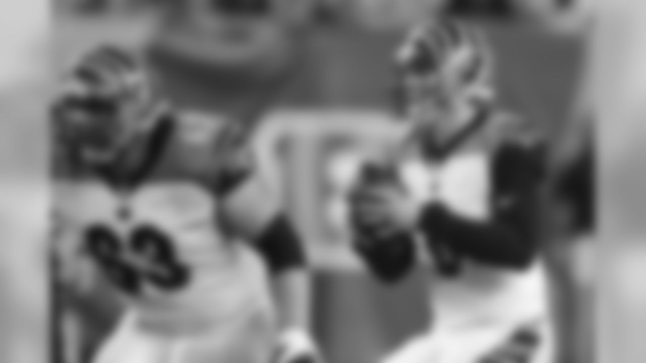 Cincinnati Bengals quarterback Jeff Driskel looks to pass in the second half of an NFL preseason football game against the Chicago Bears, Thursday, Aug. 9, 2018, in Cincinnati. (AP Photo/Gary Landers)