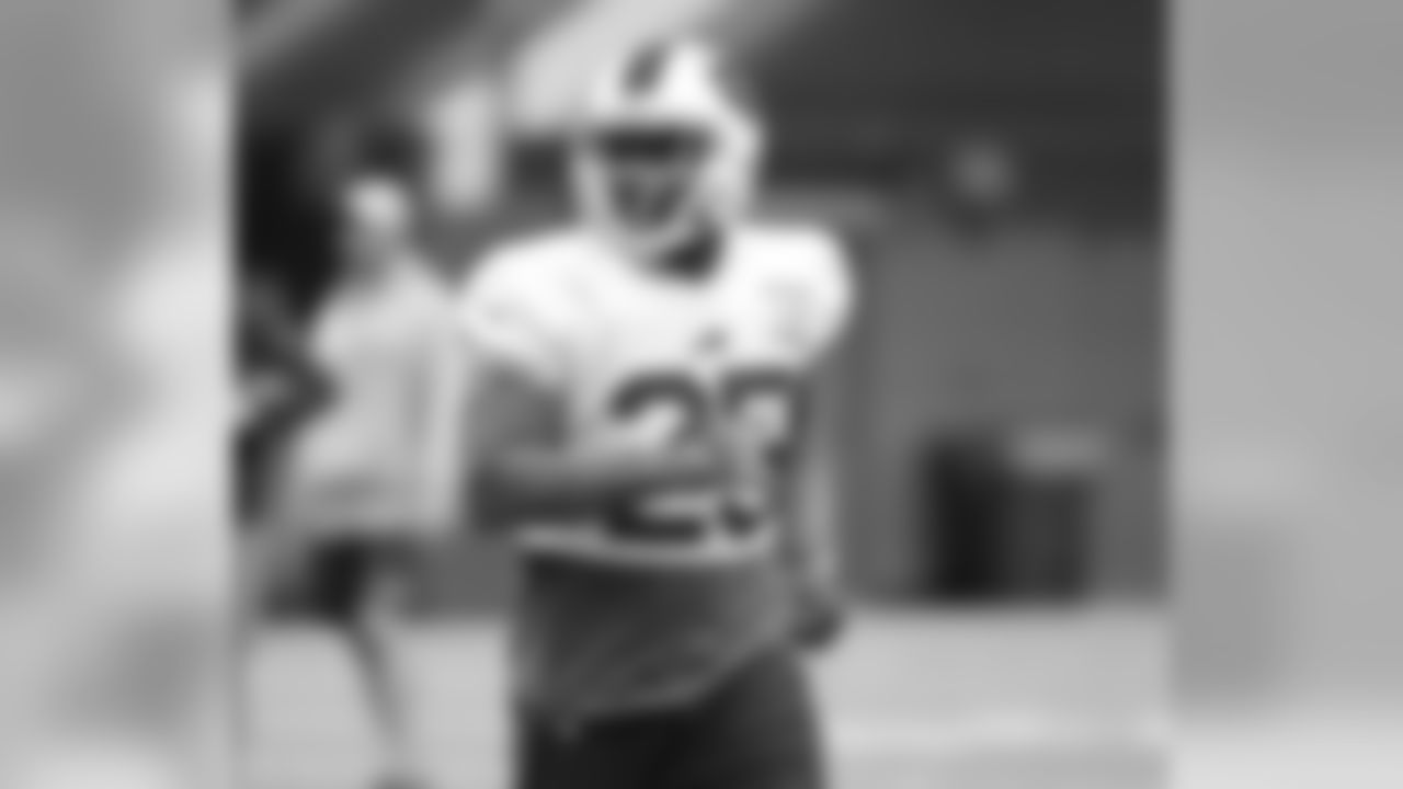 LeSean McCoy. Buffalo Bills prepare for Week 10 at ADPRO Sports Training Center, November 7, 2018.
Photo by Bill Wippert