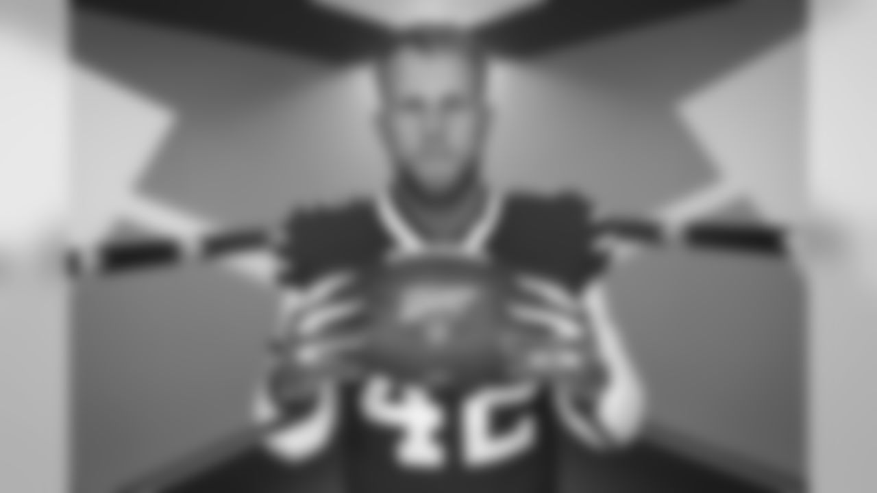 Patrick DiMarco - Buffalo Bills, May 14, 2019.
Photo by Sara Schmidle