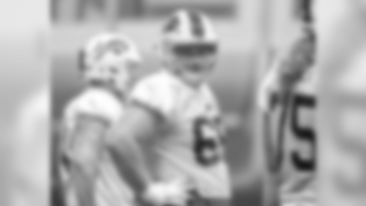 Ike Boettger. Buffalo Bills prepare for Week 4 at ADPRO Sports Training Center, September 26, 2018.
Photo by Bill Wippert