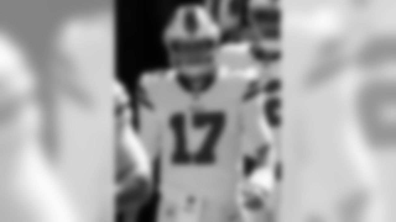 Buffalo Bills quarterback Josh Allen (17) - Buffalo Bills vs Los Angeles Chargers at New Era Field.
Photo by Kevin Hoffman
September 16, 2018