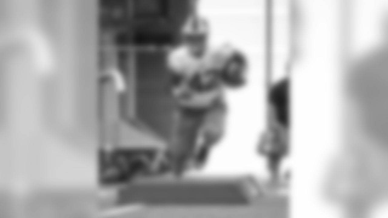 Patrick DiMarco. Buffalo Bills prepare for Week 4 at ADPRO Sports Training Center, September 26, 2018.
Photo by Bill Wippert